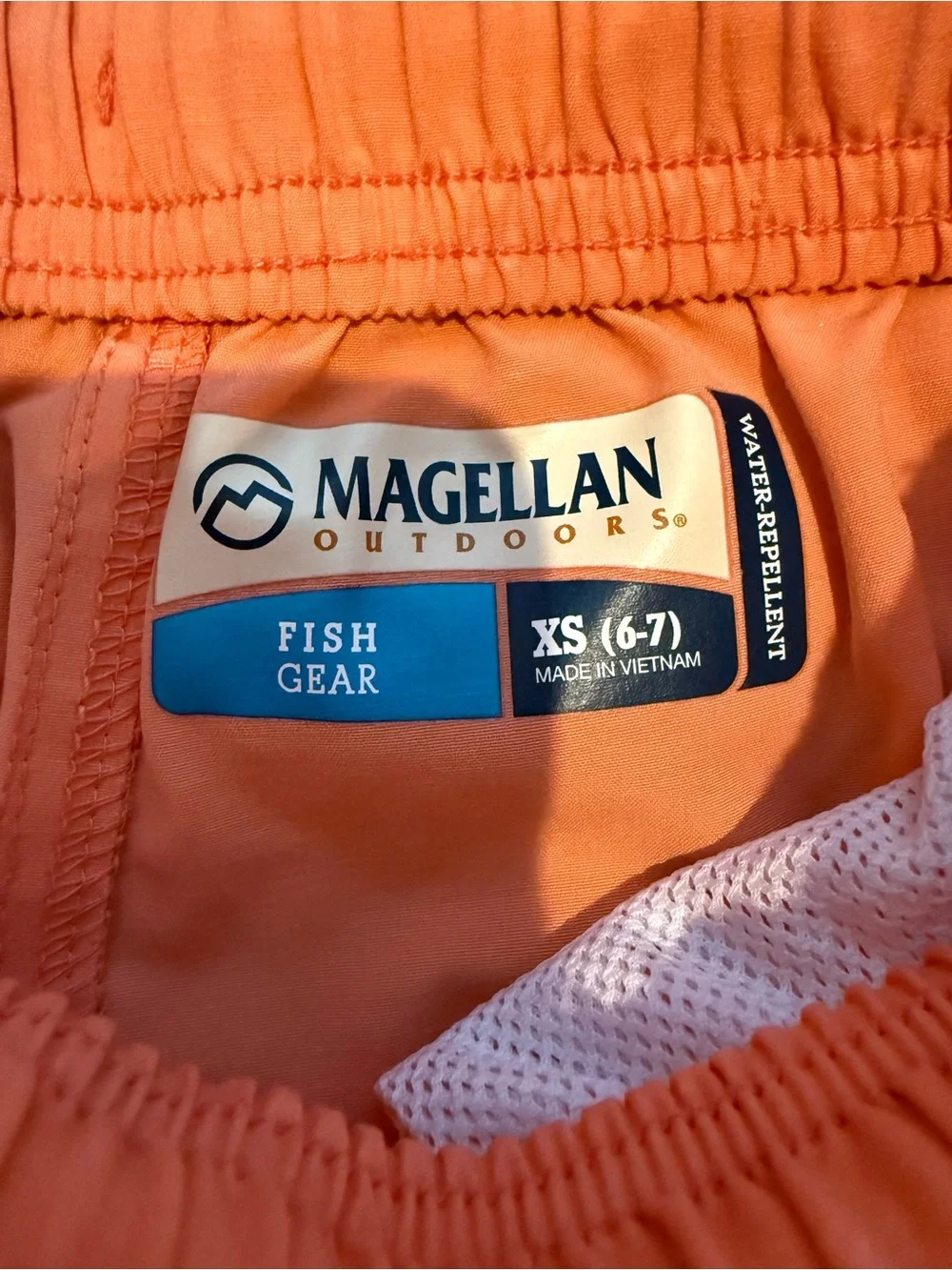 Magellan Outdoors Orange Kids Swim Trunks